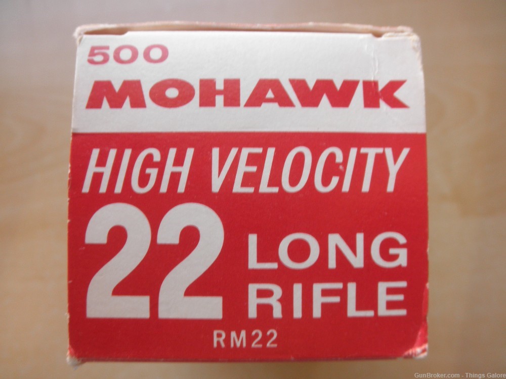 Remington MOHAWK red box 500 round brick 22LR. RM22-img-4