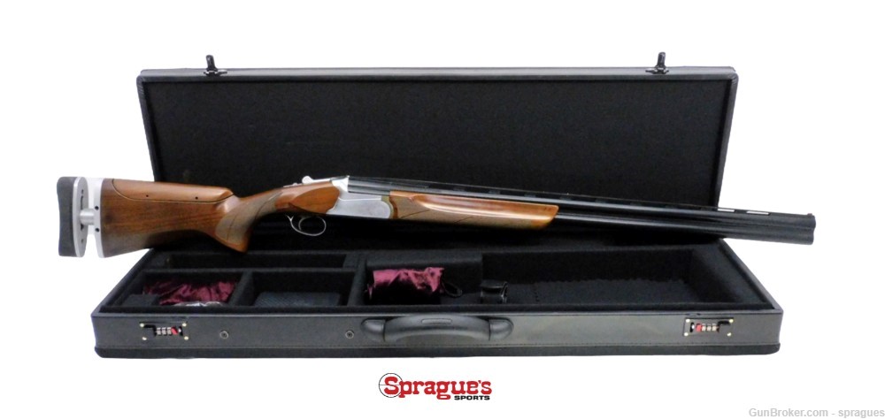 SKB Shotgun 90 TSS Sporting O/U 30" VR 12 GA 3" Adj Comb/Pad Case 5 Chokes-img-0