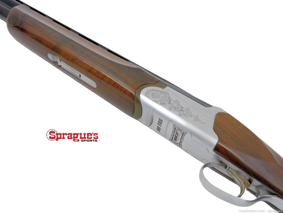 SKB Shotgun 90 TSS Sporting O/U 30" VR 12 GA 3" Adj Comb/Pad Case 5 Chokes-img-7