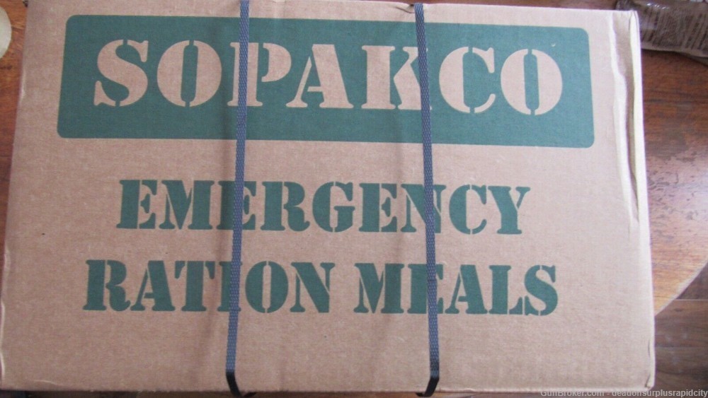 Military meals ready to eat MRE 14 Meals Per Case Sopakco Emergency rations-img-0
