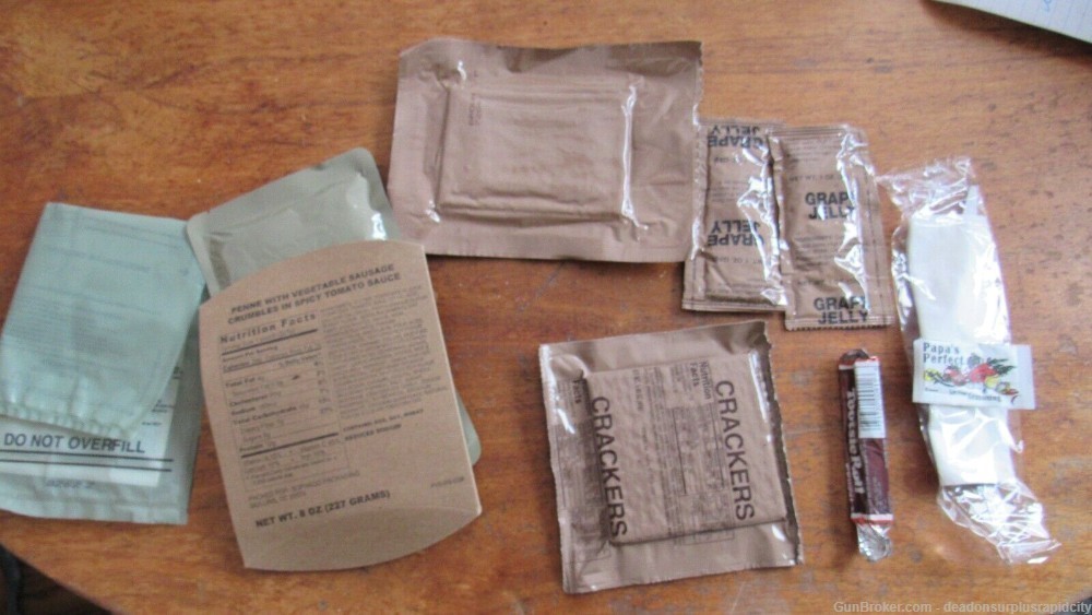 Military meals ready to eat MRE 14 Meals Per Case Sopakco Emergency rations-img-3