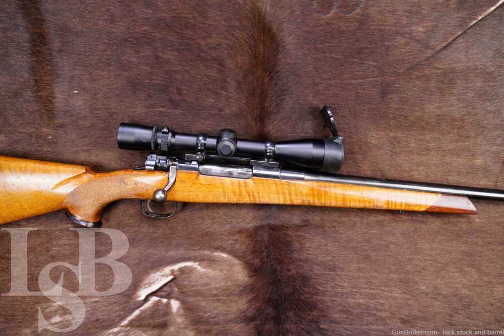 Custom German K98 Mauser Sporter .338 Win Mag  26” Bolt Action Rifle -img-0