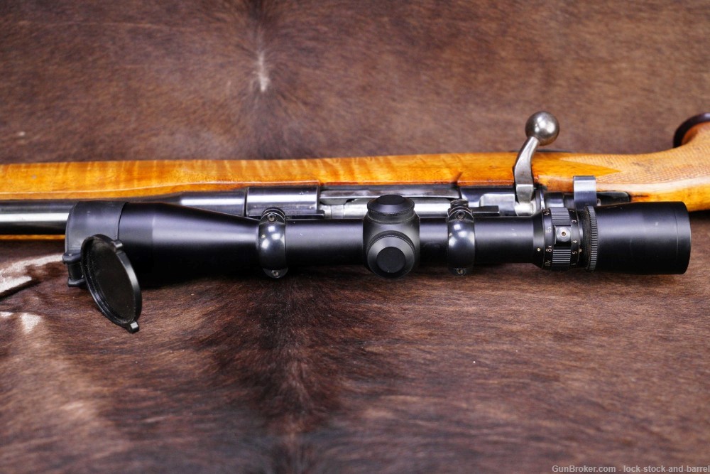 Custom German K98 Mauser Sporter .338 Win Mag  26” Bolt Action Rifle -img-17