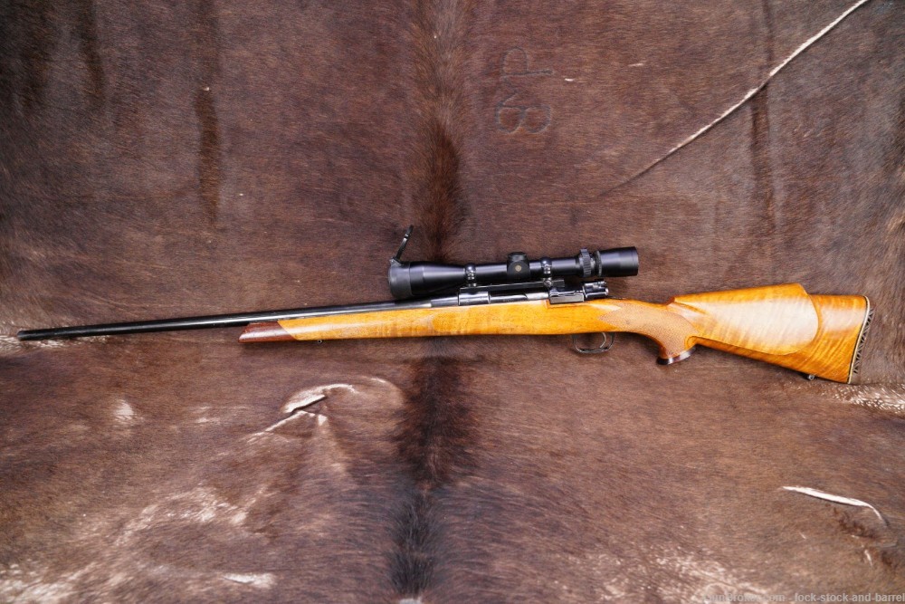 Custom German K98 Mauser Sporter .338 Win Mag  26” Bolt Action Rifle -img-7