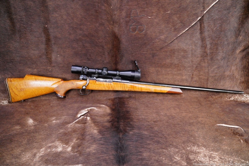 Custom German K98 Mauser Sporter .338 Win Mag  26” Bolt Action Rifle -img-6