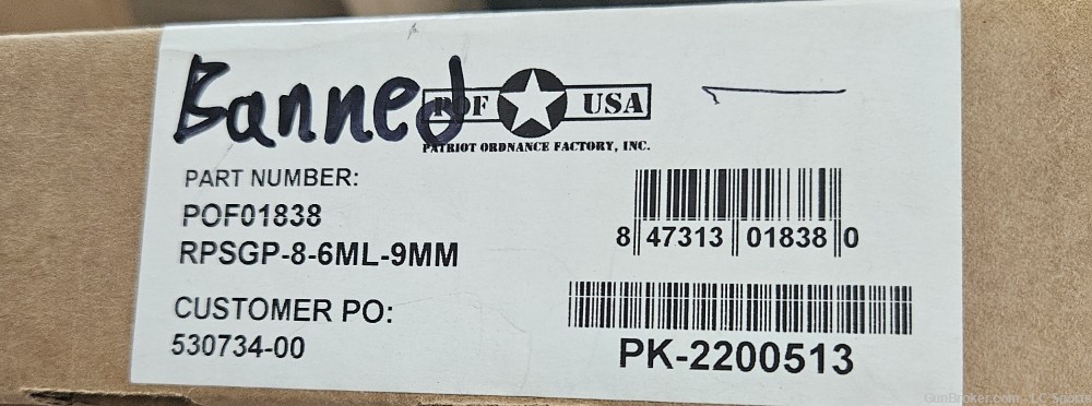 Patriot Ordnance Factory Pheonix 9mm Pistol-img-1