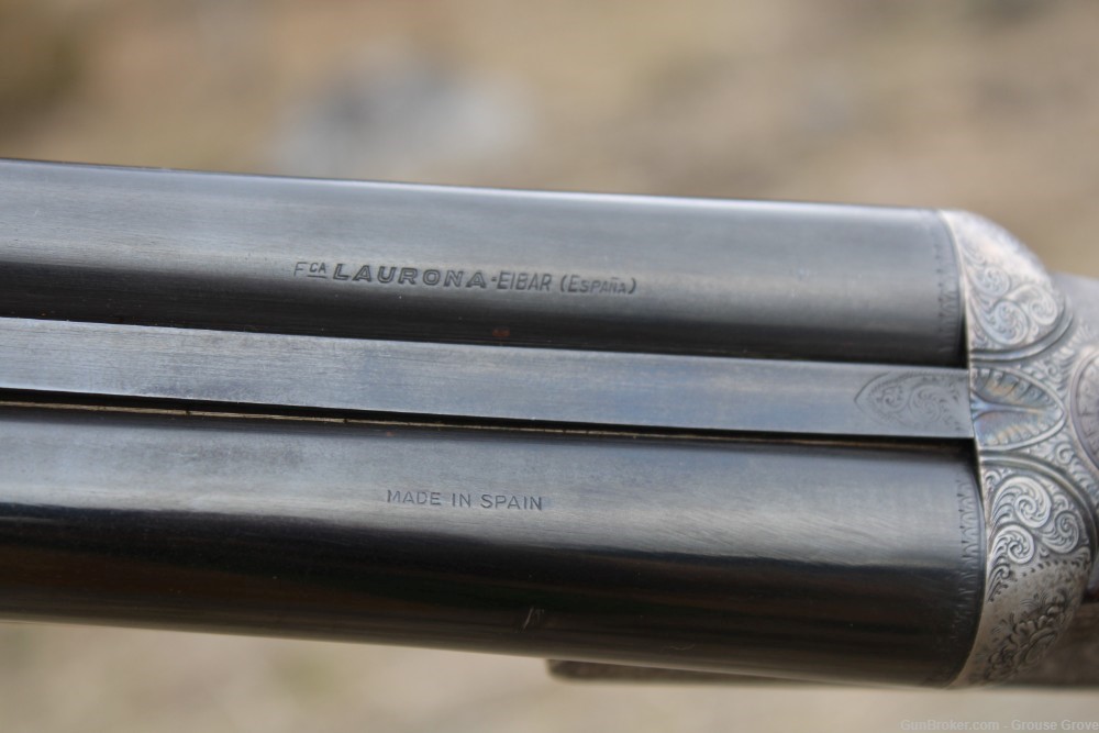 Laurona (of Eibar, Spain) Lightweight 12 Ga Hand-Detachable Sidelock $1-img-8