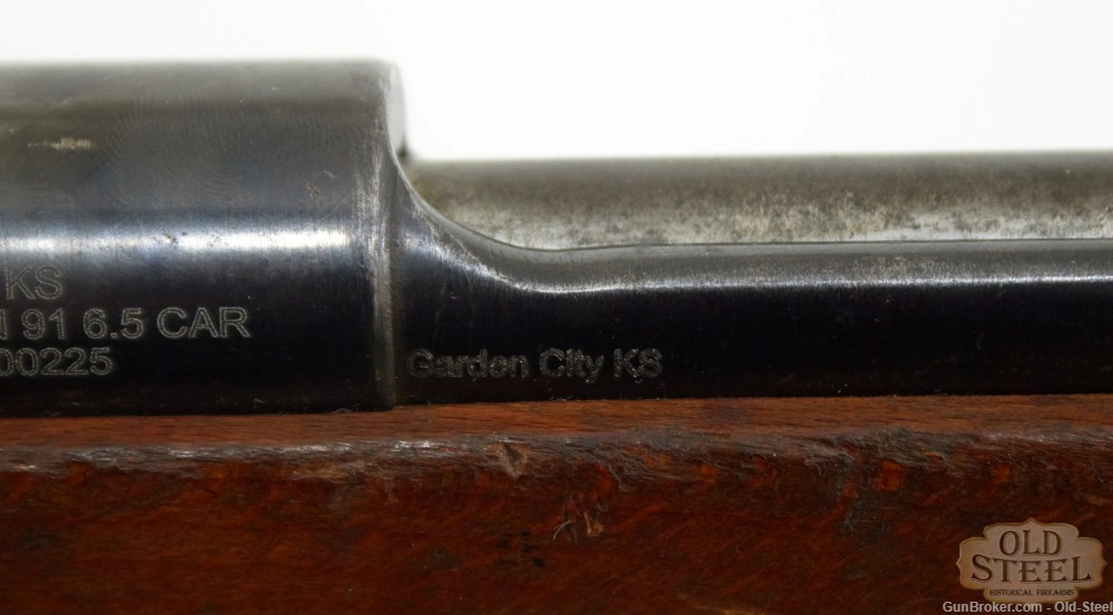 Italian 1891 Carcano Cavalry Carbine 6.5 Carcano C&R WW2 WWII Trench Art-img-23