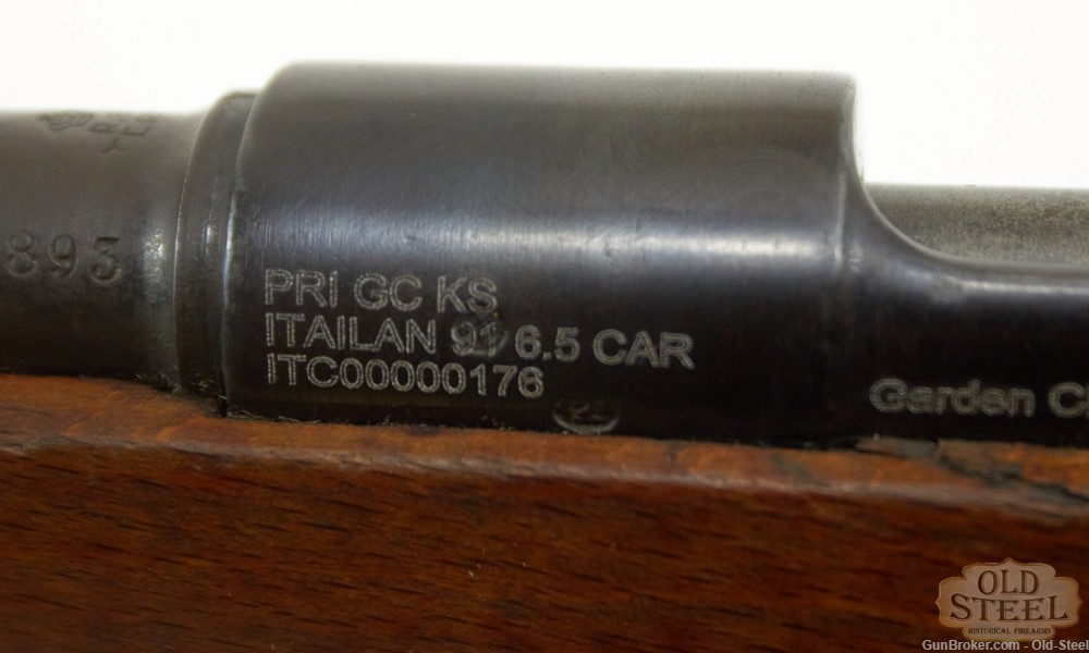 Italian 1891 Carcano Cavalry Carbine 6.5 Carcano C&R WW2 WWII Bolt Action-img-24