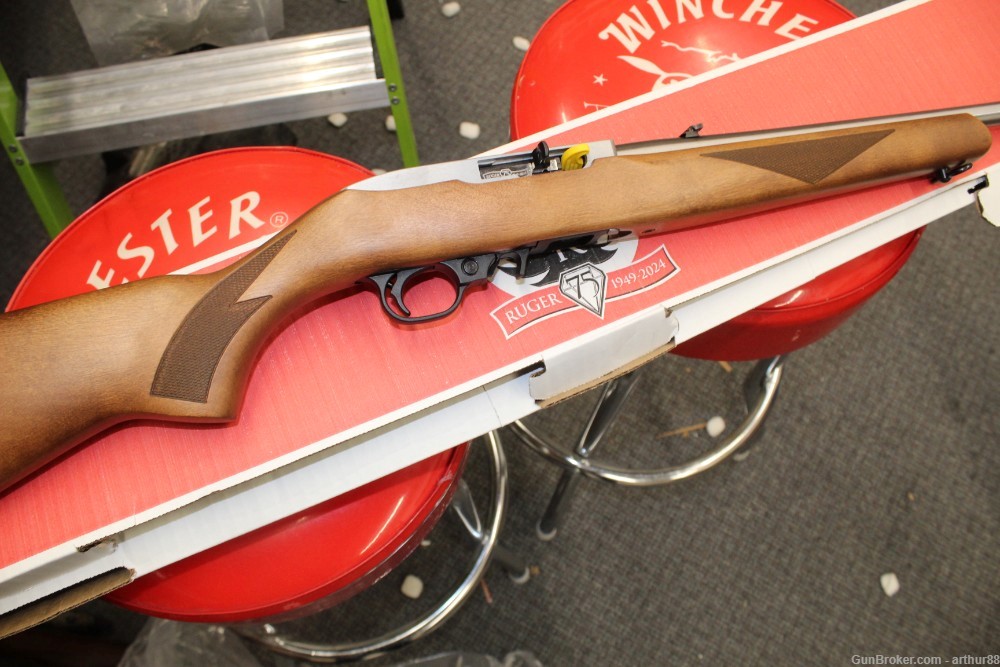 RUGER 10-22 75TH ANNIVERSARY RIFLE NEW IN THE BOX-img-2