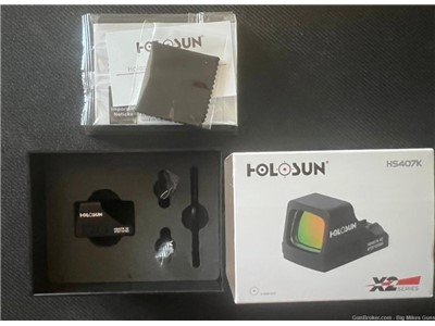 New Holosun 407K-X2 Red No CC Fees Take A Shot For Better Pricing!