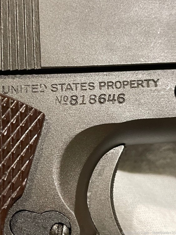 Colt 1911 Semi-Auto 45 ACP US Army US Property M1911-A1 Pistol 1943 -img-28