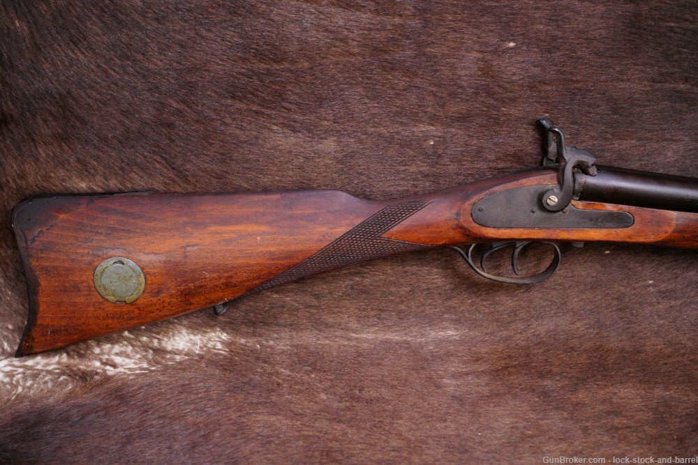 Spanish Side by Side SxS 20 GA Muzzleloader Percussion Shotgun ATF Antique-img-3