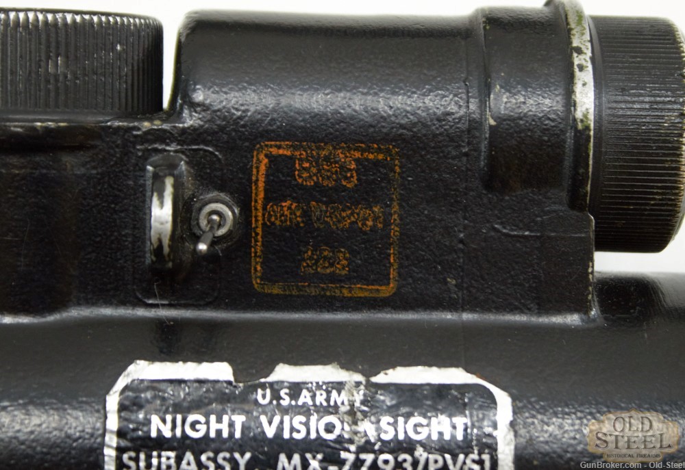 Vietnam Era AN/PVS-1 Starlight Scope Gen 1 Night Vision W/ SN Matching Case-img-15