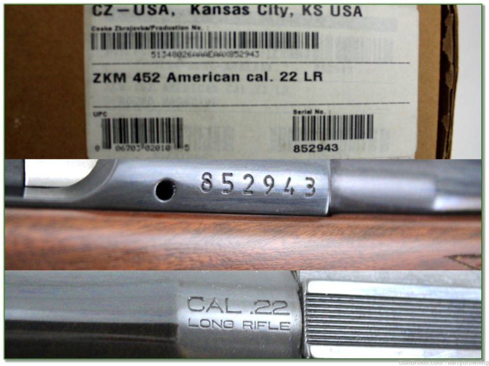  CZ 452 22 LR as new in box!-img-3
