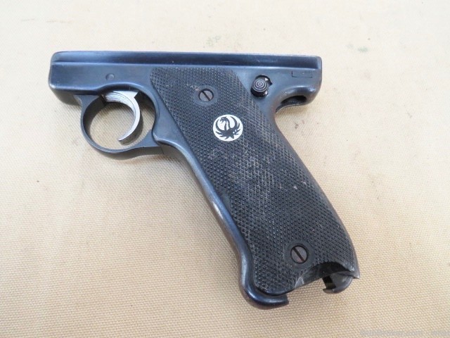 Ruger .22 LR Auto Pistol Complete Lower Grip Assembly Parts + Grips-img-2