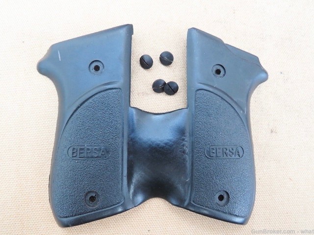 Bersa Model 86 .380 Pistol Wraparound Grips with Grip screws-img-0