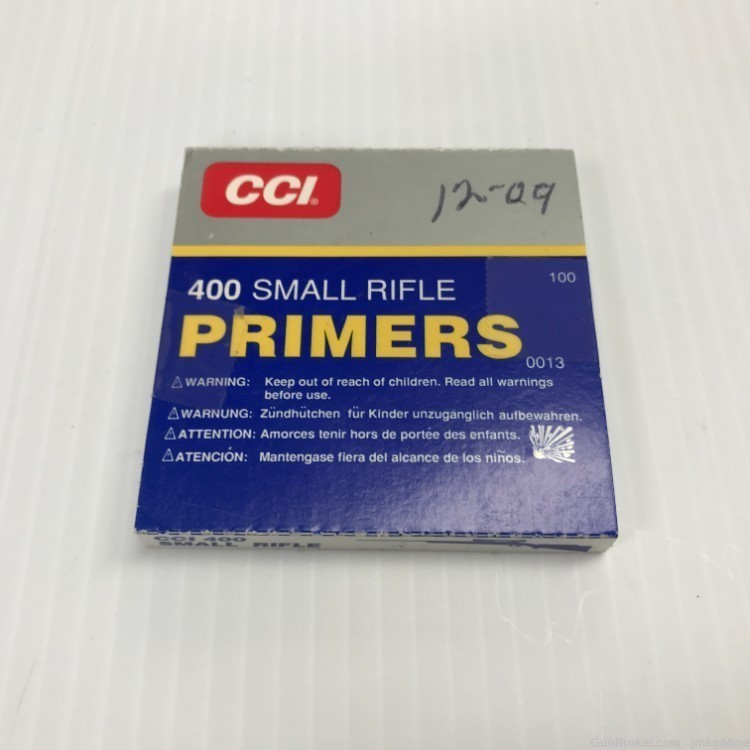 CCI Small Rifle Primers 100ct-img-0