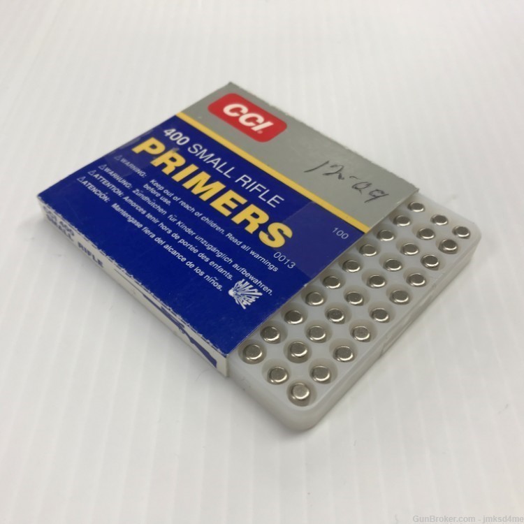 CCI Small Rifle Primers 100ct-img-1