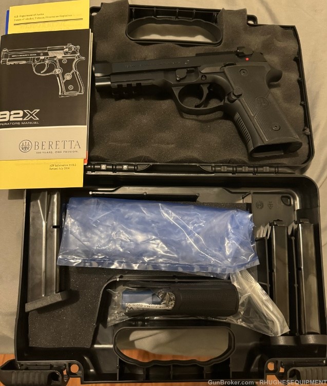 Beretta 92X GR Full Size 9mm 3 - 17Rd Mag’s DA/SA Decocker 92 X-img-0