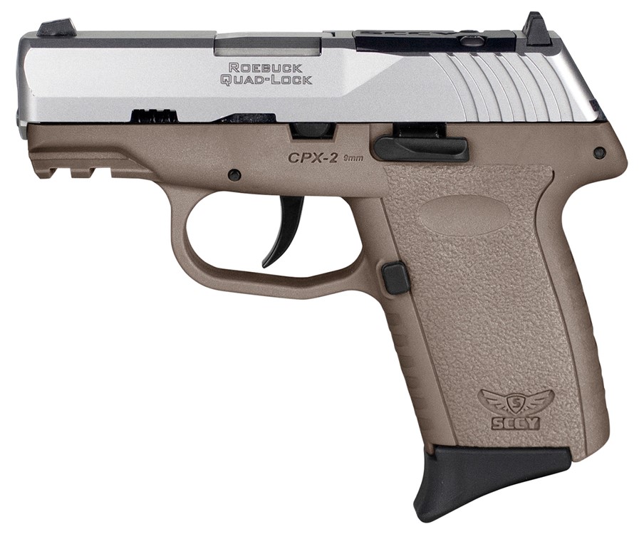 SCCY Industries CPX-2 Gen3 RDR 9MM Pistol 3.10 FDE CPX2TTDERDRG3-img-1