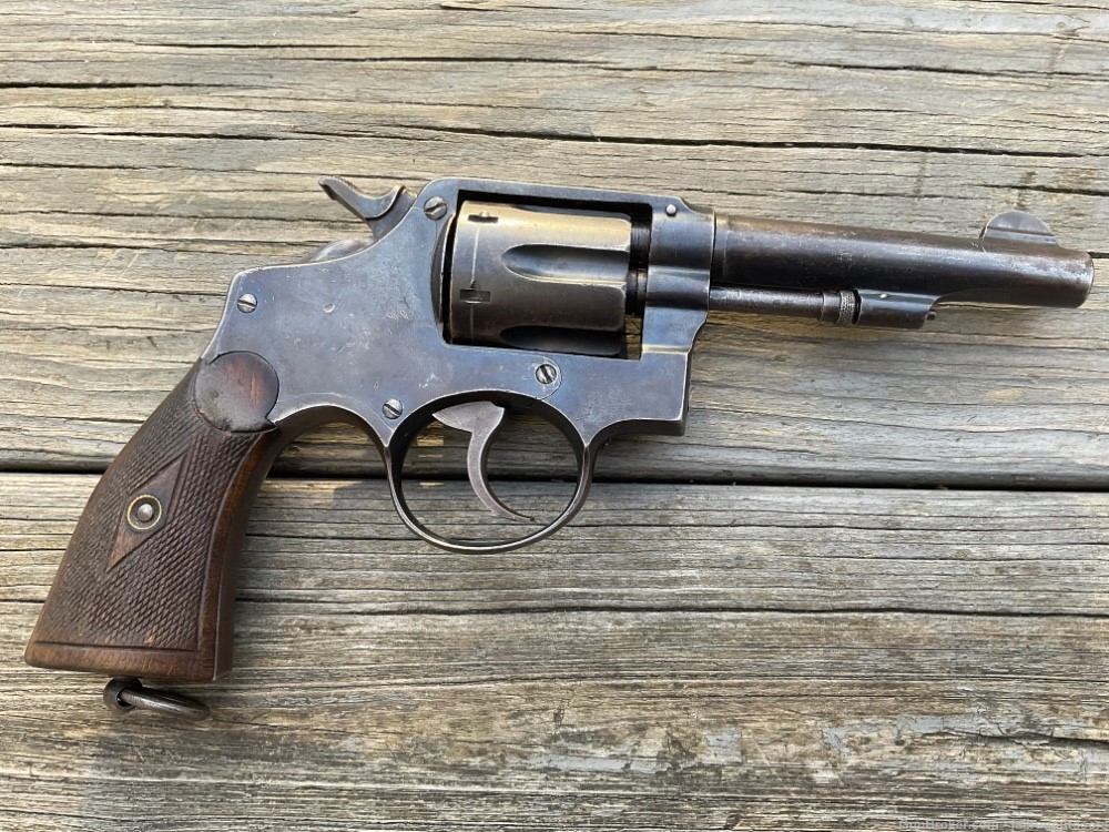 Spanish Trocaola Aramzabal Eibar Model 92 Revolver 8mm French WW1 Star Mark-img-0