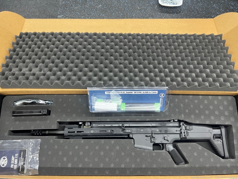 FN SCAR 17S NRCH 308WIN BLACK 16" 20RD 98561-2 Midwest SOCOM-img-0