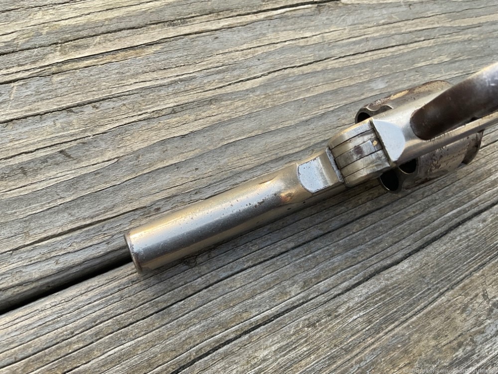 [B] Antique Iver Johnson 1st Model Safety Hammer Revolver 32 S&W 1894-1895-img-4