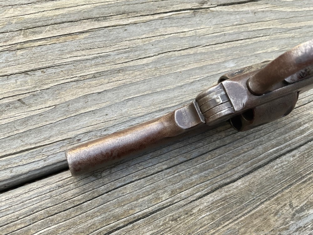 [C] Antique Iver Johnson 1st Model Safety Hammer Revolver 32 S&W 1894-1895-img-4