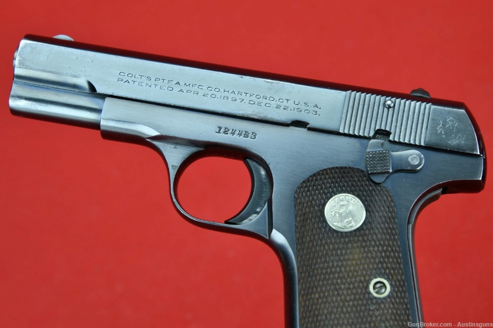 FINE Colt Model 1908 - .380 ACP - *W/ ORIGINAL FINISH*-img-2
