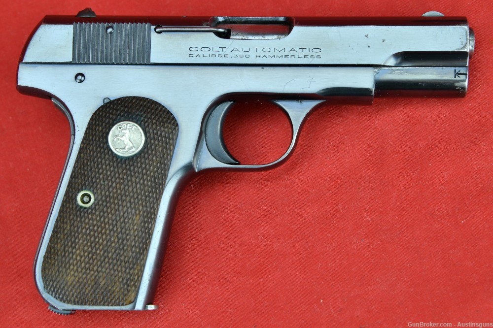 FINE Colt Model 1908 - .380 ACP - *W/ ORIGINAL FINISH*-img-1