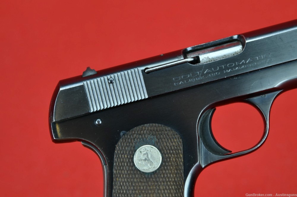 FINE Colt Model 1908 - .380 ACP - *W/ ORIGINAL FINISH*-img-14