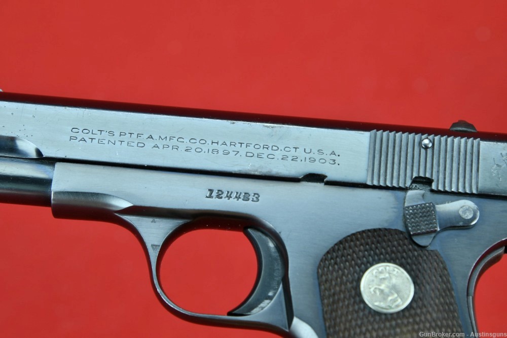 FINE Colt Model 1908 - .380 ACP - *W/ ORIGINAL FINISH*-img-4