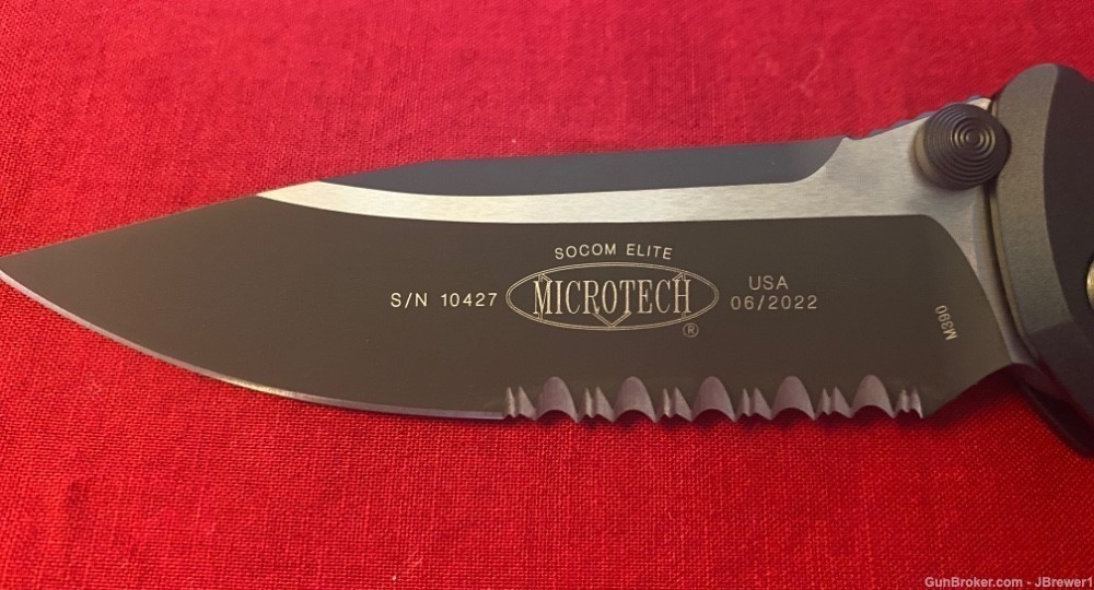 Microtech - Authentic - Socom Elite S/E Tactical Partial Serrated 160-2T-img-1