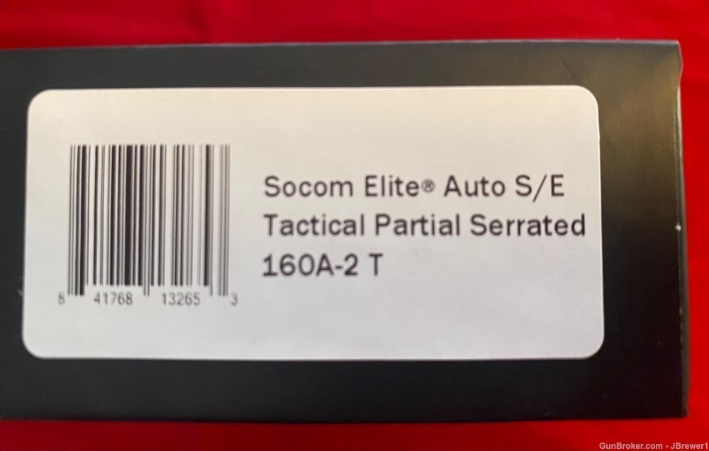 Microtech - Authentic - Socom Elite Auto Tactical Partial Serrated 160A-2T-img-6