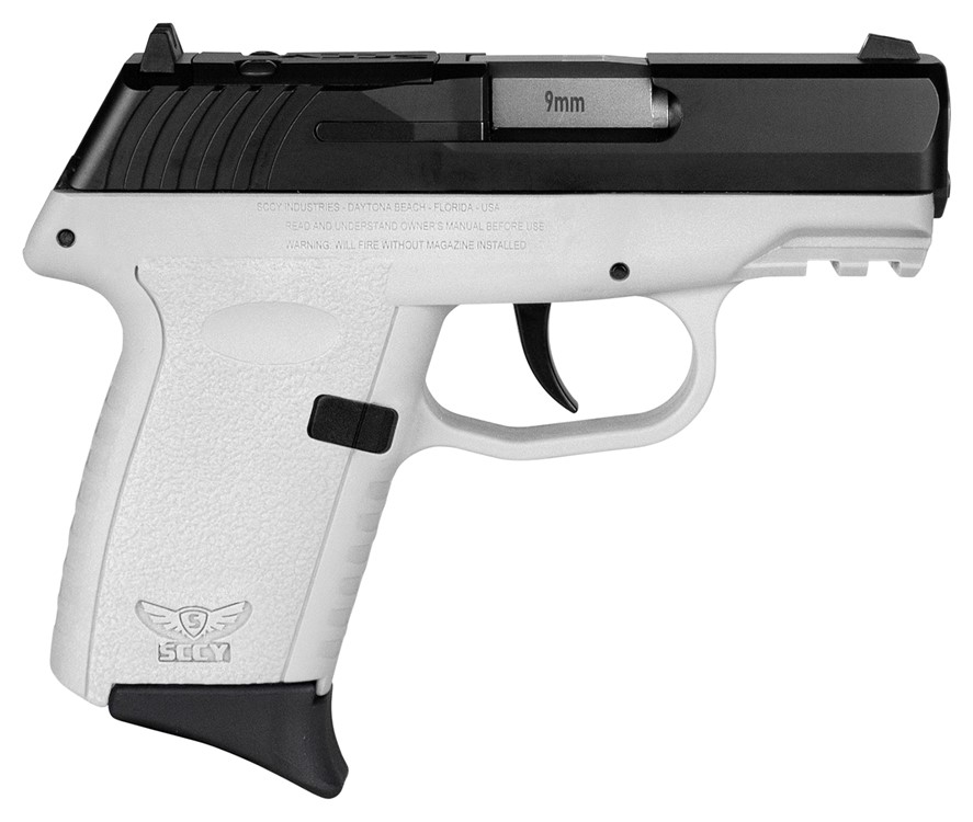 SCCY Industries CPX-2 Gen 3 RDR 9mm Luger Pistol 3.10 White CPX2CBWTRDRG3-img-0