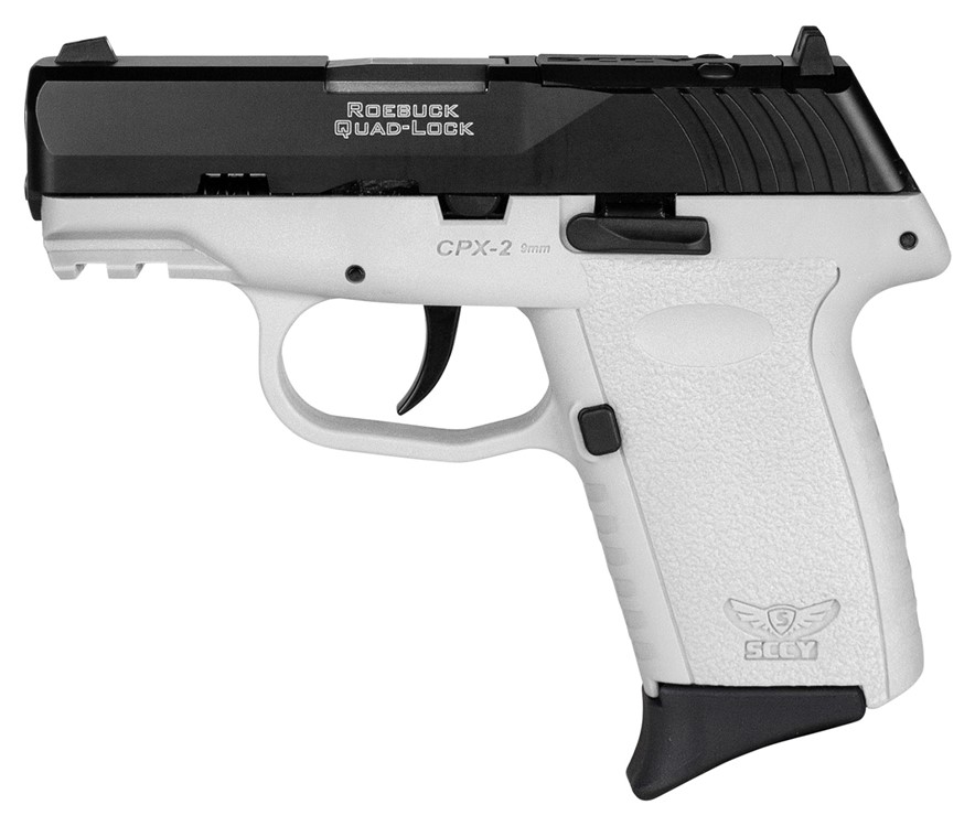 SCCY Industries CPX-2 Gen 3 RDR 9mm Luger Pistol 3.10 White CPX2CBWTRDRG3-img-1