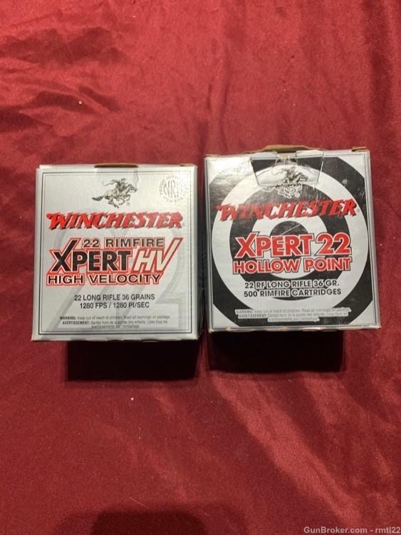 Lot of Winchester 22 LR bricks -img-0