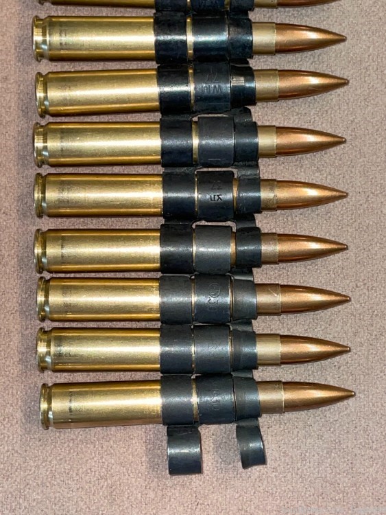 Belt of 30 Dummy rds for a 1919 Belt Fed Browning Machine Gun in 30-06-img-2