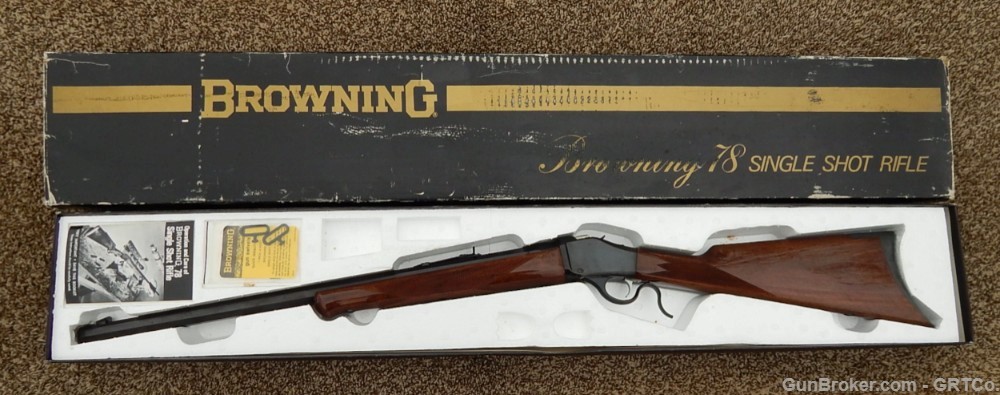 Browning Model 78 Single Shot – 45/70 Gov’t – 1976-img-56