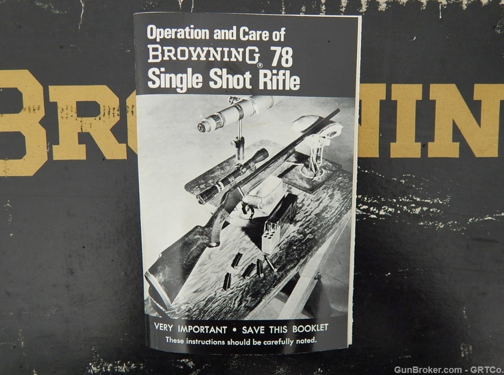 Browning Model 78 Single Shot – 45/70 Gov’t – 1976-img-54
