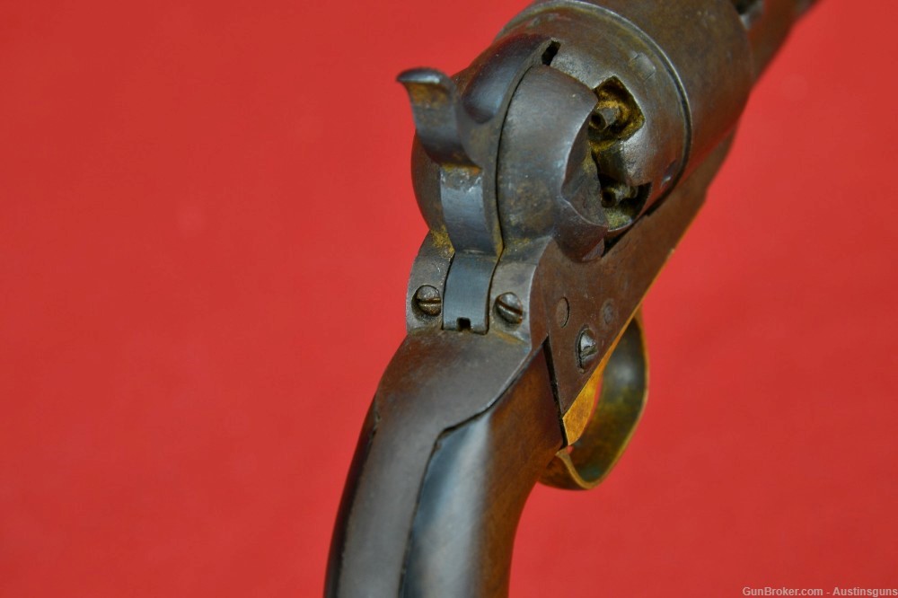 EARLY 4-SCREW U.S. Issued Colt Model 1860 Percussion Pistol-img-29