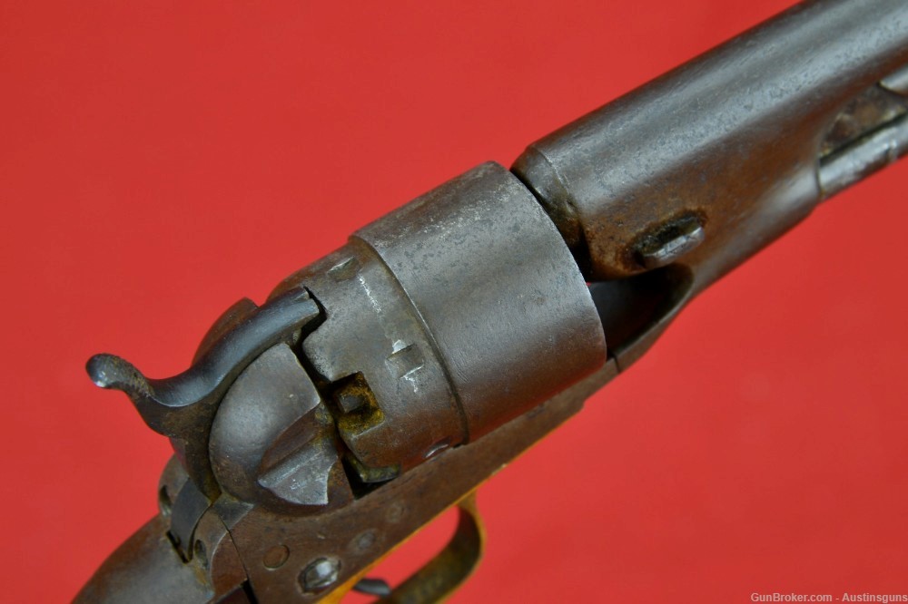 EARLY 4-SCREW U.S. Issued Colt Model 1860 Percussion Pistol-img-28