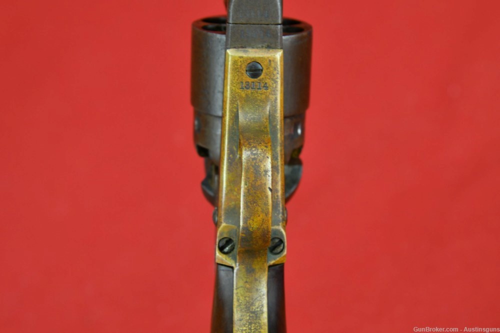 EARLY 4-SCREW U.S. Issued Colt Model 1860 Percussion Pistol-img-31