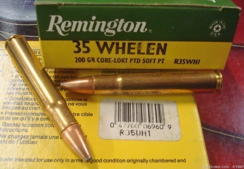 40 Remington 35 Whelen CORE LOKT 200 gr PSP NEW ammo R35WH1-img-1