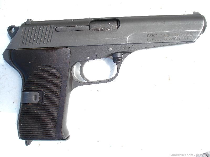 Czechoslovakia Vz-52 Pistol 7.62x25mm w/ Holster, 2nd Magazine-img-0