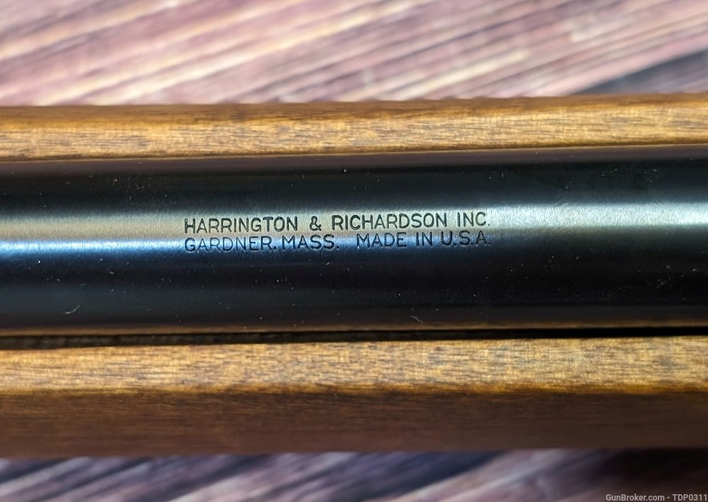Harrington & Richardson US STAMPED Model 12 Smallbore Rifle .22 LR USGI CMP-img-17