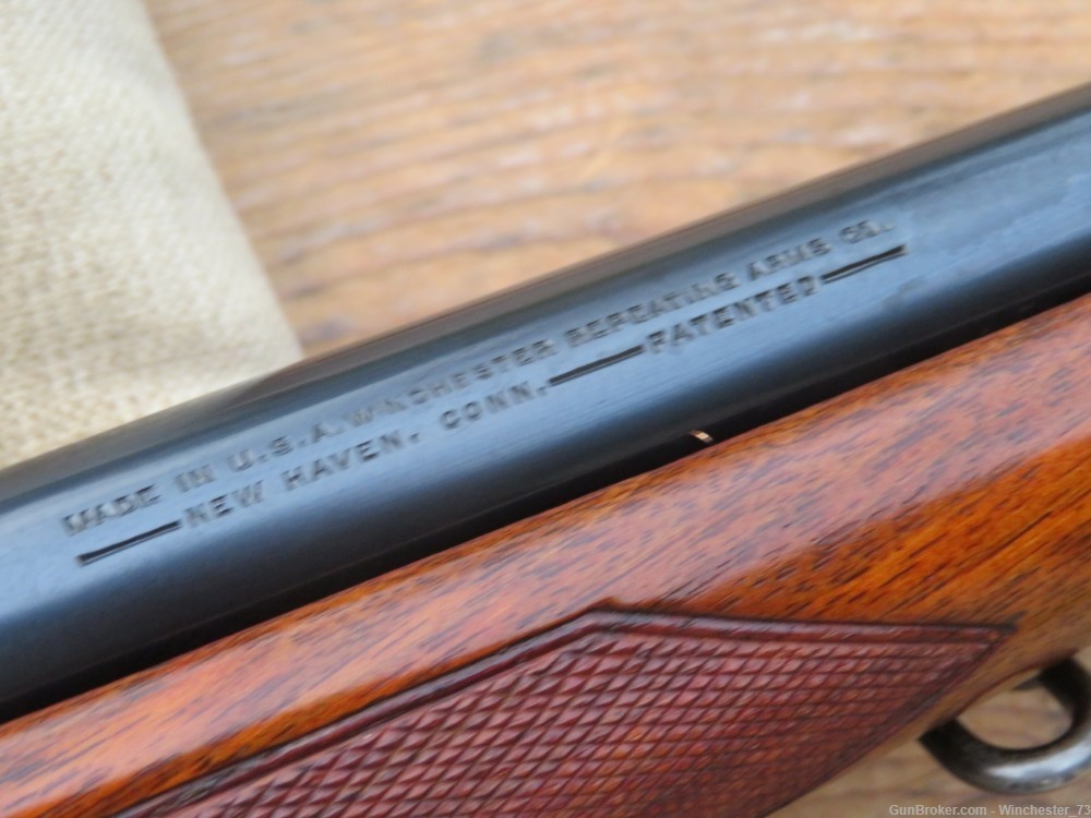 Winchester 70 pre 64 220 Swift PRE WAR 1937 4 digit SN C&R RARE -img-9