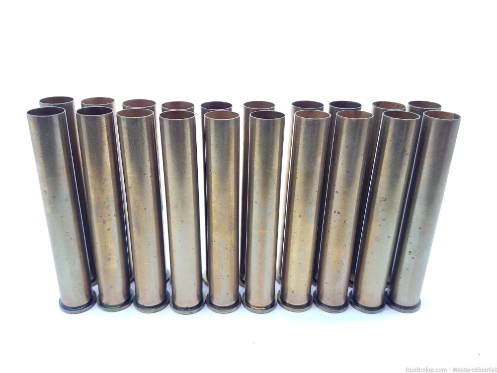 RCBS .45 Basic brass 3 1/4" 3.16" rifle cases .45-120 Sharps - 20 count-img-5