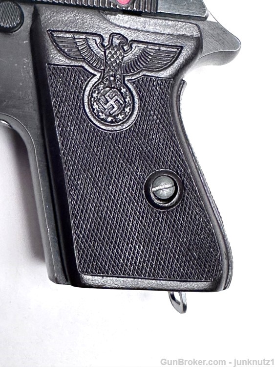 Walther PPK German WWII Era 1943 with Repro Party Leader Eagle Grip.-img-16